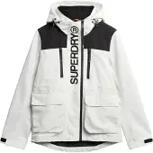 Superdry Femme Coupe-vent Color Block Ultimate Blanc Taille: 36