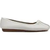 Clarks Freckle Ice Ballet Pumps Blanc EU 37 Femme