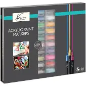Nassau Markerset Acrylic Paint 20 Units Multicolore Enfants