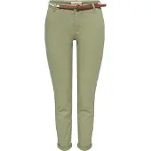 ONLY Pantalon chino 'ONLBiana' vert clair