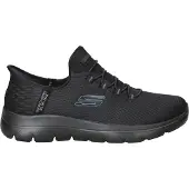 SKECHERS Slip-Ins : Summits - Diamond Dream 150123W-BBK, Baskets, Femme, Noir