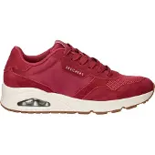 SKECHERS Uno Sneakers Laag - Rood - Maat 45