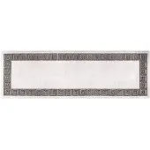 vidaXL Tapis lavable antidérapant 80x300 cm Beige clair