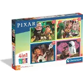 Clementoni Puzzle CLE 4w1 SuperKolor Pixar 21754