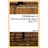 Hachette Bibliotheque de l'homme-d'état et du citoyen Tome 14