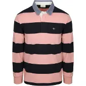 Gant 2004083 Long Sleeve Polo Rose 2XL Homme