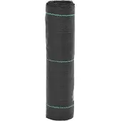 vidaXL Membrane anti-mauvaises herbes noir 0,5x200 m PP