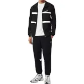 Lacoste Survêtement Diamond-effect Taffeta