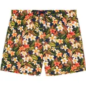 Hom Shorts de bain ' Beach Boxer Etna ' beige / vert / orange
