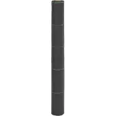 vidaXL Membrane anti-mauvaises herbes noir 1x50 m PP