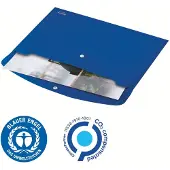 Leitz Chemise à rabats pour documents A4 Bleu (A4)