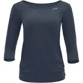 Winshape Haut de sport 'Aet139Ls' anthracite / blanc