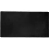 vidaXL Tapis antidérapant en fourrure synthétique Olite Noir 80 x 150 cm
