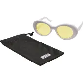 Urban Classics Lunettes de soleil jaune / blanc