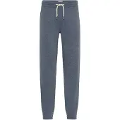 !Solid Pantalon 'SIMAS' bleu chiné / blanc