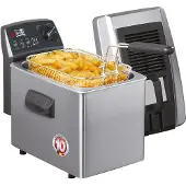 Fritel FR 4371 - Friteuse - 4L, Friteuse, Gris, Argent