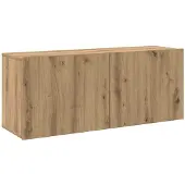 vidaXL Armoire TV Artisan-Chêne 100x30x41 cm