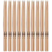 Gear4Music 7A Nylon Tip Maple Drumsticks 10 Pack