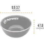Petromax Enamel Bowls, bol, noir