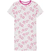Schiesser Pyjama ' Nightwear ' rose / blanc cassé