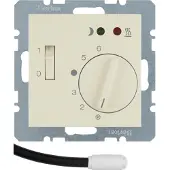 Hager Berker Thermostat de chauffage au sol avec interrupteur à contact - 20348982