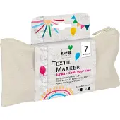 Kreul Junior Set Ensemble de marqueurs textiles 7 pièces