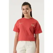 Garcia fille T-shirt, 164/170, Rouge