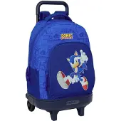 Safta Sac à Dos à Roulettes Sonic 33l 33x45x22 Cm