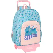 Disney Sac à Dos à Roulettes Stitch Ohana 21l 33x42x14 Cm