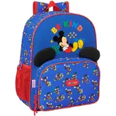 Safta Mickey Mouse 15l 32x38x12 Cm Backpack Bleu Enfants