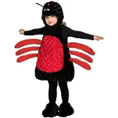 MOM Stuffed Spider Kids Costume Rouge 12-24 Months Enfants