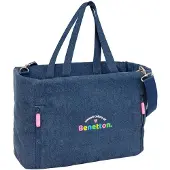 Safta Sac Denim Bleu 40 x 31 x 17 cm