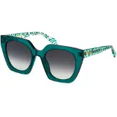 Just cavalli Lunettes de Soleil SJC088V 53/21/140 Verde trasparente lucido Acetato WOMAN SJC088V
