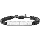 Police Pj26453bsb.01 Bracelet Argenté Homme
