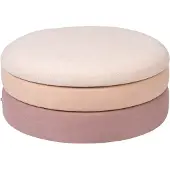 Broste Copenhagen Pouf de bassin rose - Ø68XH30CM