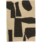 Ferm Living Piece Tapis Dark Brown | 140 x 200 cm