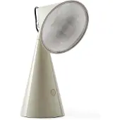 Tom Dixon Lampe de Table , POSE, dimmable, Gris, Salon / séjour, Plastique, Design
