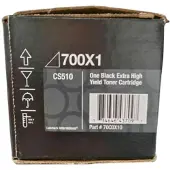Lexmark 700X1 70C0x10 Toner noir (équivalent à 70C2XK0 ) -A