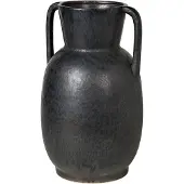 Broste Copenhagen Vase Simi - gris antique/noir