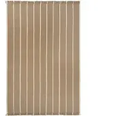 Ferm Living Tapis Calm Kilim Large Dark Sand|Off-white
