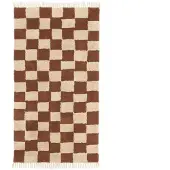Ferm Living Mara Washable Tapis Rust|Warm Sand