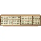 Design House Stockholm Air Sideboard Bas Low Oak