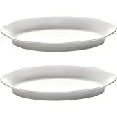 Serax Silhouette Assiette Ovale Profonde - Set de 2 Medium