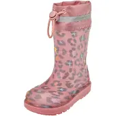 Playshoes Bottes en caoutchouc bleu clair / gris / pitaya