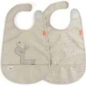 Done by Deer Bavoir Avec Velcro (lot De 2) Lalee