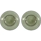 House Doctor Plaques de pluie vert Ø21cm set de 6 pièces