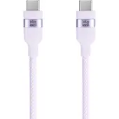 BlueBuilt Câble USB-C vers USB-C 1,5 m Nylon Lilas