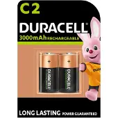 Duracell Akku Rechargeable Baby - C 3000mAh 2St.