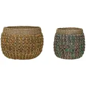 Hubsch Twist Sanden Multicolore (lot De 2) | 821502