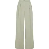Urban Classics Wide Leg Pants Vert 31 Femme